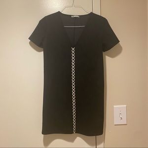 Zara Faux Suede Mini Dress